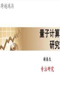 量子计算：原理阐释
