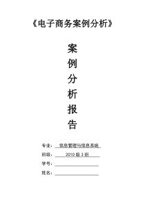 电子商务案例分析--唯品会
