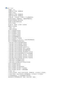全国三甲医院名录