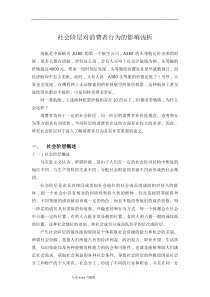 社会阶层对消费者行为的影响浅析