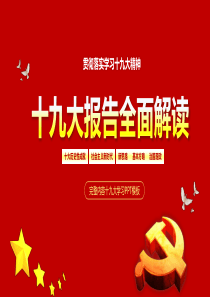 十九大ppt