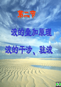 波的叠加干涉和驻波.