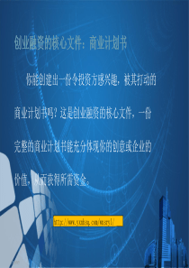 商业计划培训教程PPT