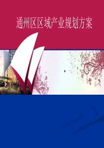 通州区区域产业规划方案-