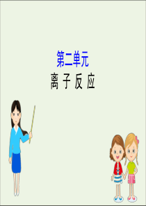 2021版高考化学一轮复习专题2化学变化2离子反应课件苏教版