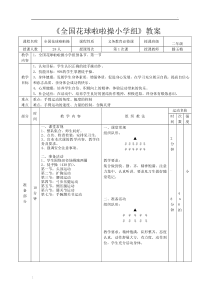 全国花球啦啦操小学组