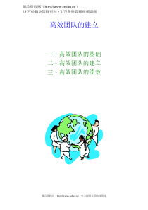 团队管理－－人力资源管理（DOC21页）