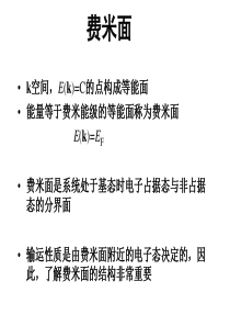 能带理论(4)(费米面和能态密度)