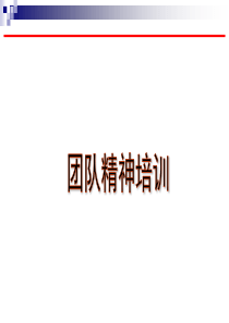 团队精神的重要性（PPT34页)