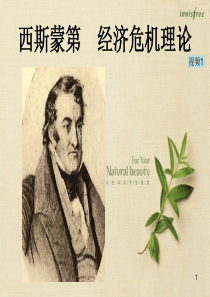 西斯蒙第 经济危机