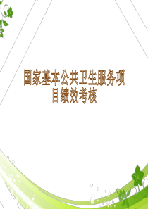 居民健康档案管理规范绩效考核市州级培训全文案例分析电子版