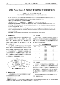 老挝NamNgum5水电站重力拱坝裂缝处理实践
