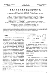 罗克休泡沫处理大冒高巷道顶板事故