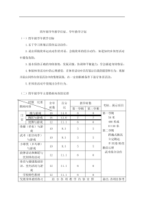 四年级体育上小学体育教案