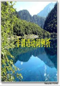 非谓语动词考点例析