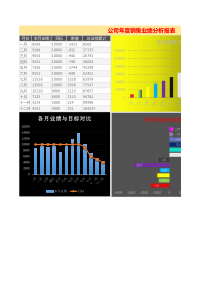 公司年度销售业绩分析报表