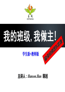 韩旭_最佳班级管理团队---启动篇管理篇