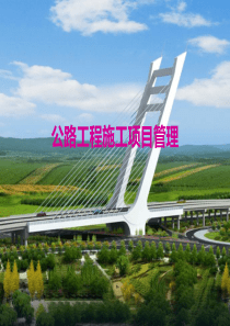 公路工程施工项目管理-PPT课件