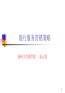 银行服务营销策略-ppt课件