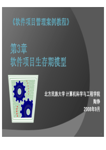 03软件项目生存期模型