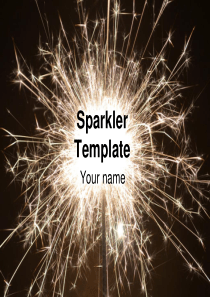 Sparkler PPT模板