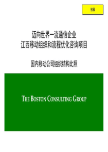 中国移动各省公司组织结构-图文
