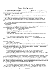 Intercreditor Agreement