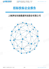 上海梦创双杨数据科技股份有限公司-招投标数据分析报告
