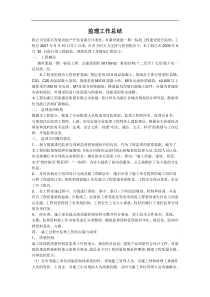 监理工作总结范本