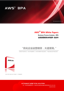 “优化企业运营绩效，大道至简。”