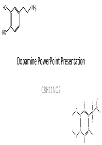 多巴胺分子PPT模板