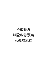 应急预案(1)