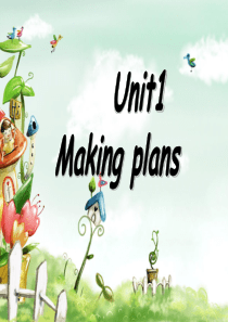 开心英语五年级下册Unit1-Making-Plans