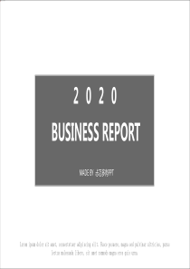 自然大气欧美杂志风商务工作总结项目报告PPT模板