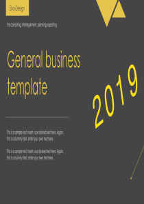 最佳通用简单业务powerpoint模板