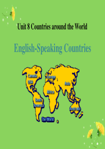 《English-Speaking Countries》Countries around the W