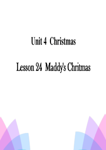 《Maddys Christmas》Christmas PPT课件