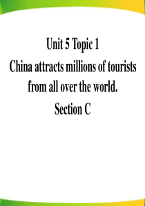 《China attracts millions of tourists from all over