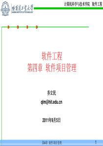 4 软件项目管理