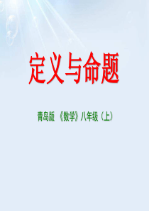 《定义与命题》PPT课件