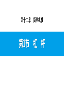 《杠杆》简单机械PPT