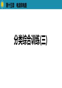 《分类综合训练》电流和电路PPT