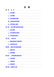 可行性研究报告范本