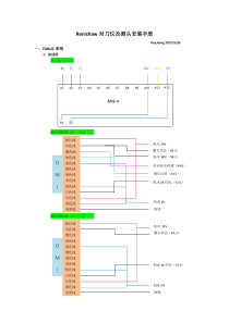 Renishaw对刀仪及测头安装接线参考说明