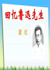 《回忆鲁迅先生》PPT课件6