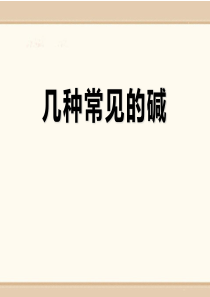 《几种常见的碱》酸与碱PPT课件9