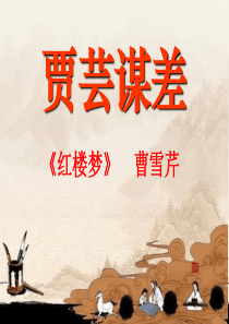 《贾芸谋差》PPT课件6