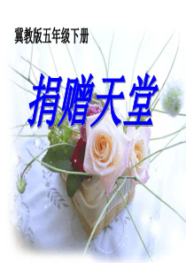 《捐赠天堂》PPT课件8