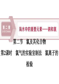 《氯及其化合物》海水中的重要元素―钠和氯PPT(第课时氯气的实验室制法氯离子的检验)