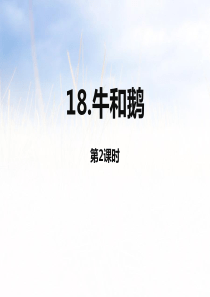 《牛和鹅》第二课时PPT课件